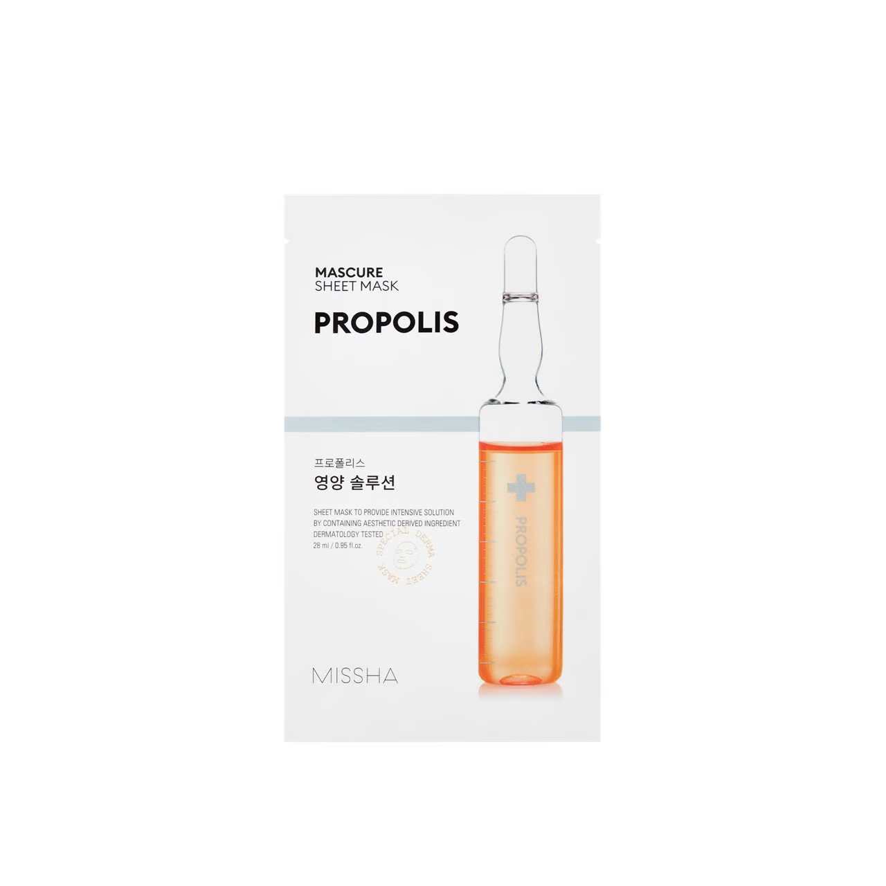 Missha- Propolis Mascure Sheet Mask
